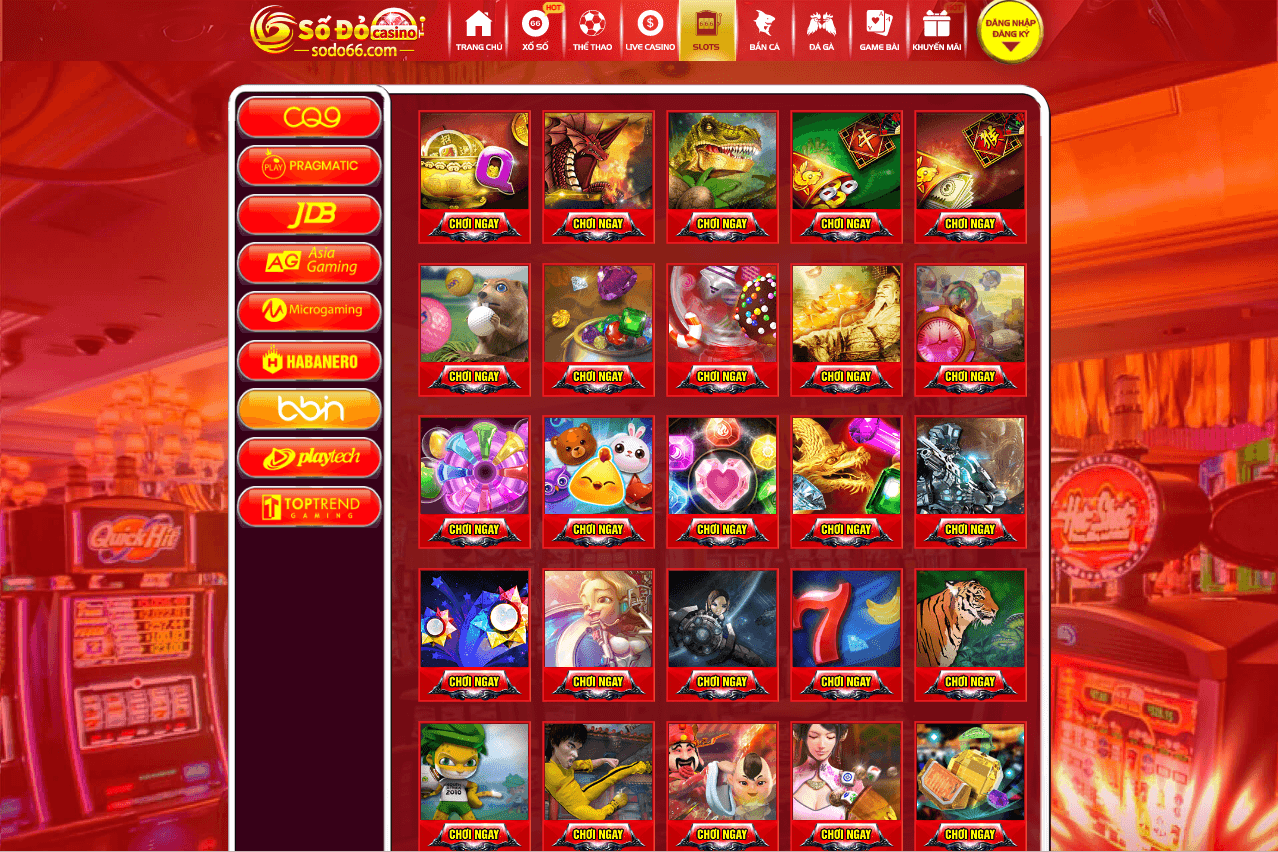 Đế chế game slot trực tuyến